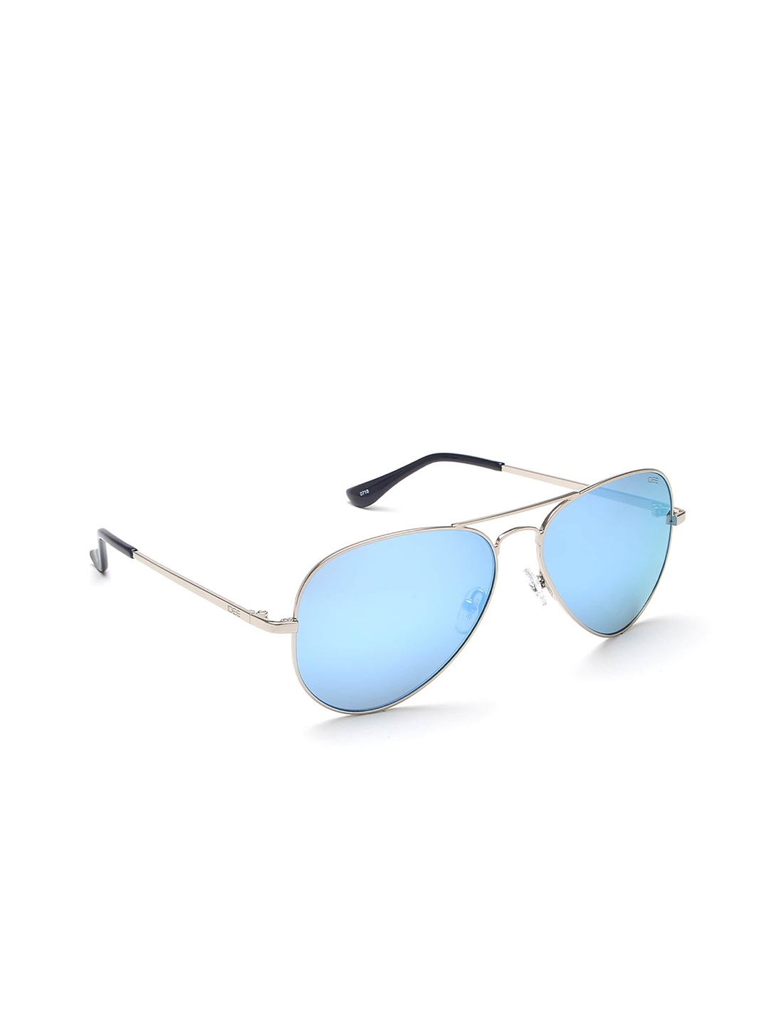 

IDEE Unisex Aviator Sunglasses with UV Protected Lens IDS2500C35SG, Blue
