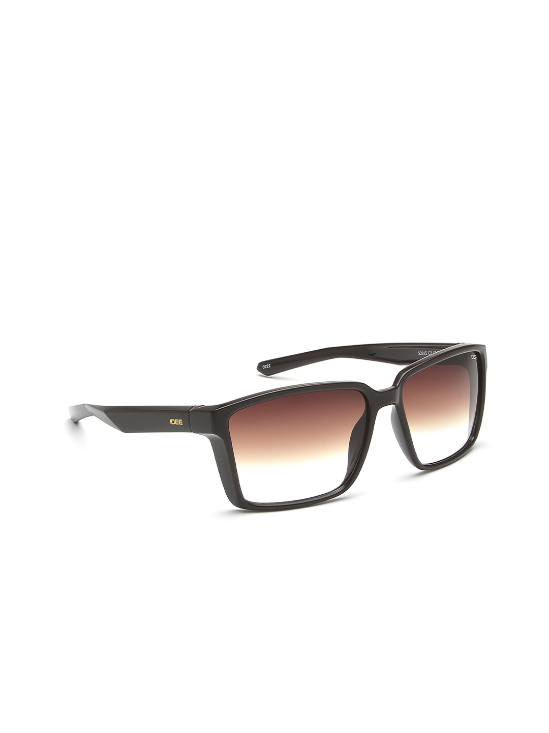 

IDEE Men Square Sunglasses with UV Protected Lens IDS2915C2SG, Brown
