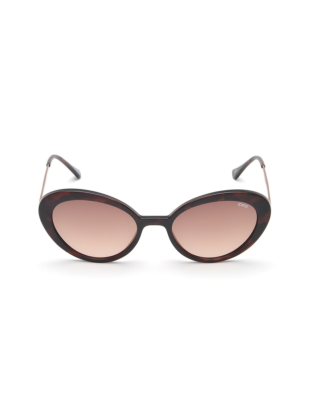 

IDEE Women Butterfly Sunglasses with UV Protected Lens, Brown