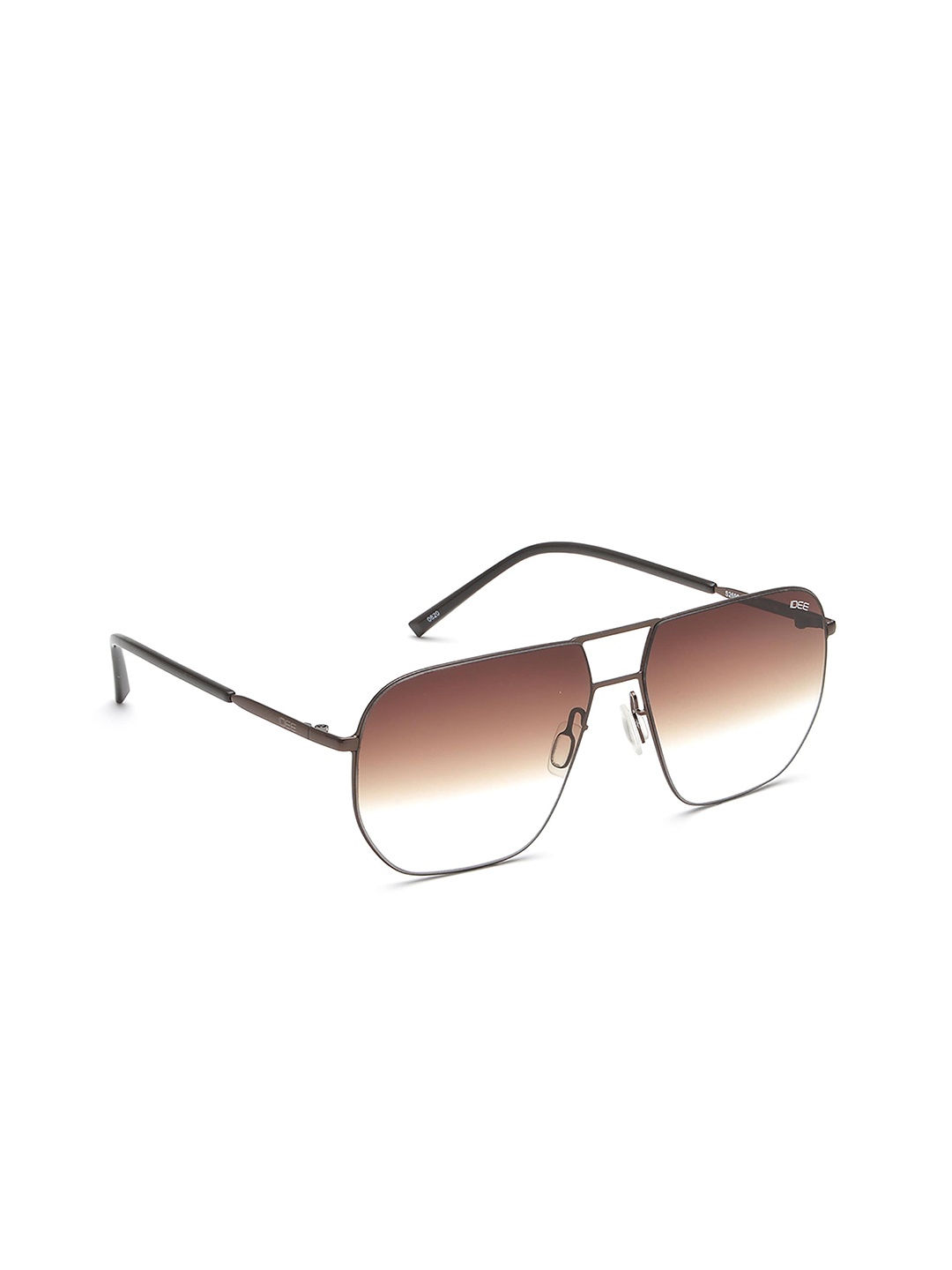

IDEE Men Square Sunglasses with UV Protected Lens-IDS2690C2SG, Brown