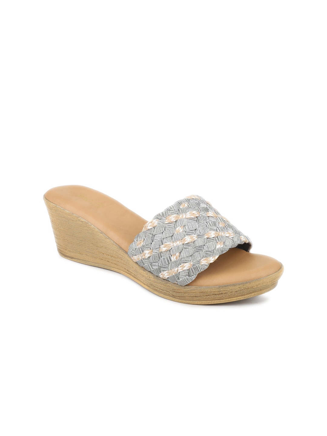 Inc 5 Textured Wedge Heels, Grey