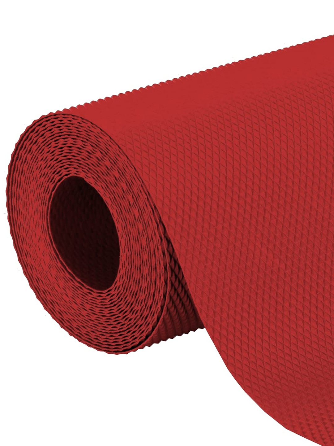 Dakshya Industries Maroon Textured Anti-Slip Kitchen Mat