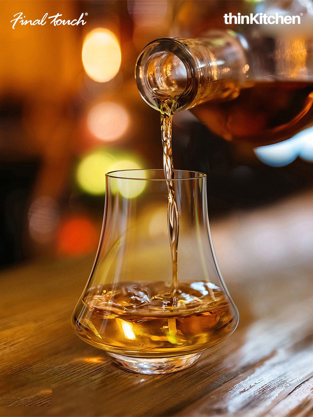 

Final Touch Transparent Revolve Spirits Tasting Glass 60 ml