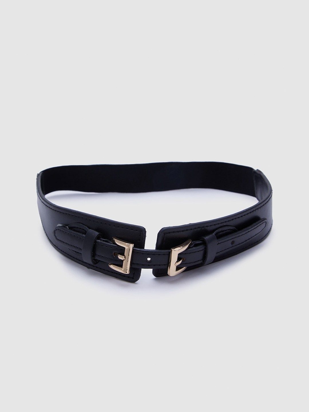 

Globus Women Wide Casual Belt, Black