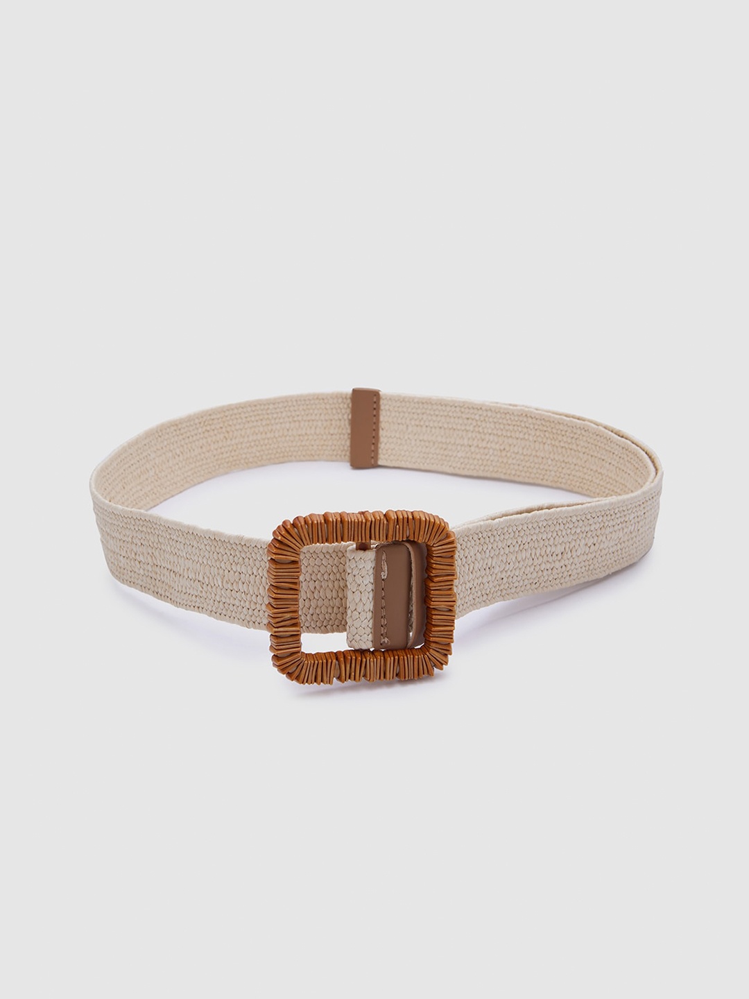 

Globus Women Wide Casual Belt, Off white