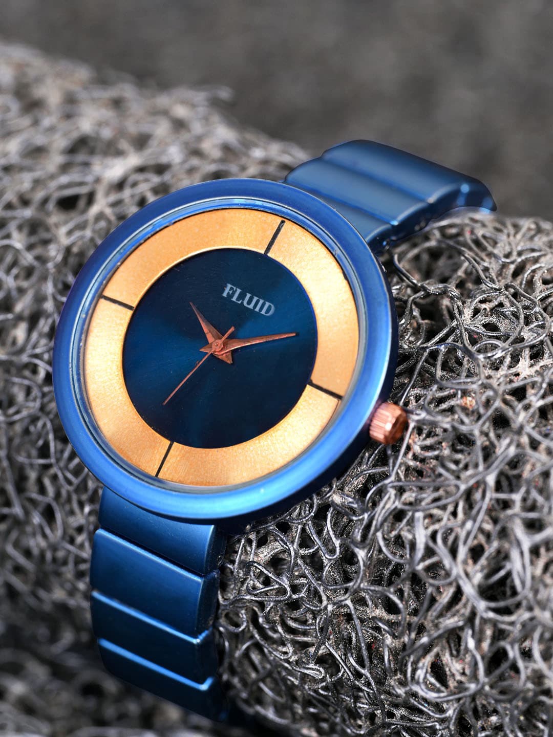 

FLUID Women Straps Analogue Watch FLWatch23-014-BL01, Blue