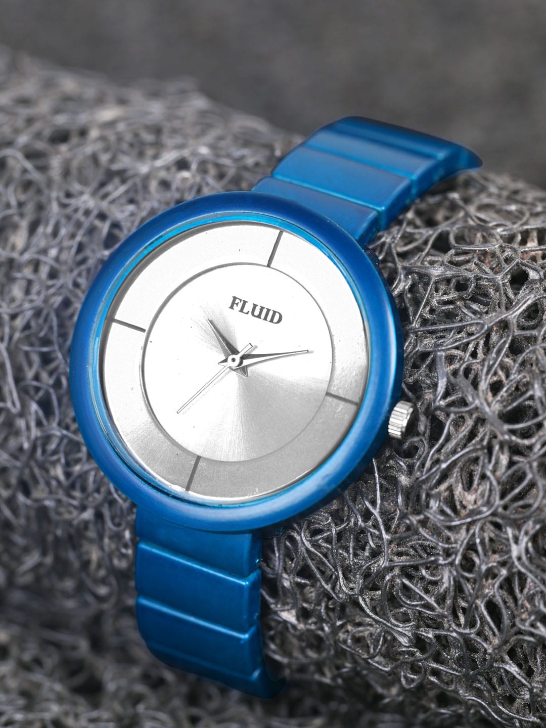 

FLUID Women Analogue Watch FLWatch23-004-BL02, Silver