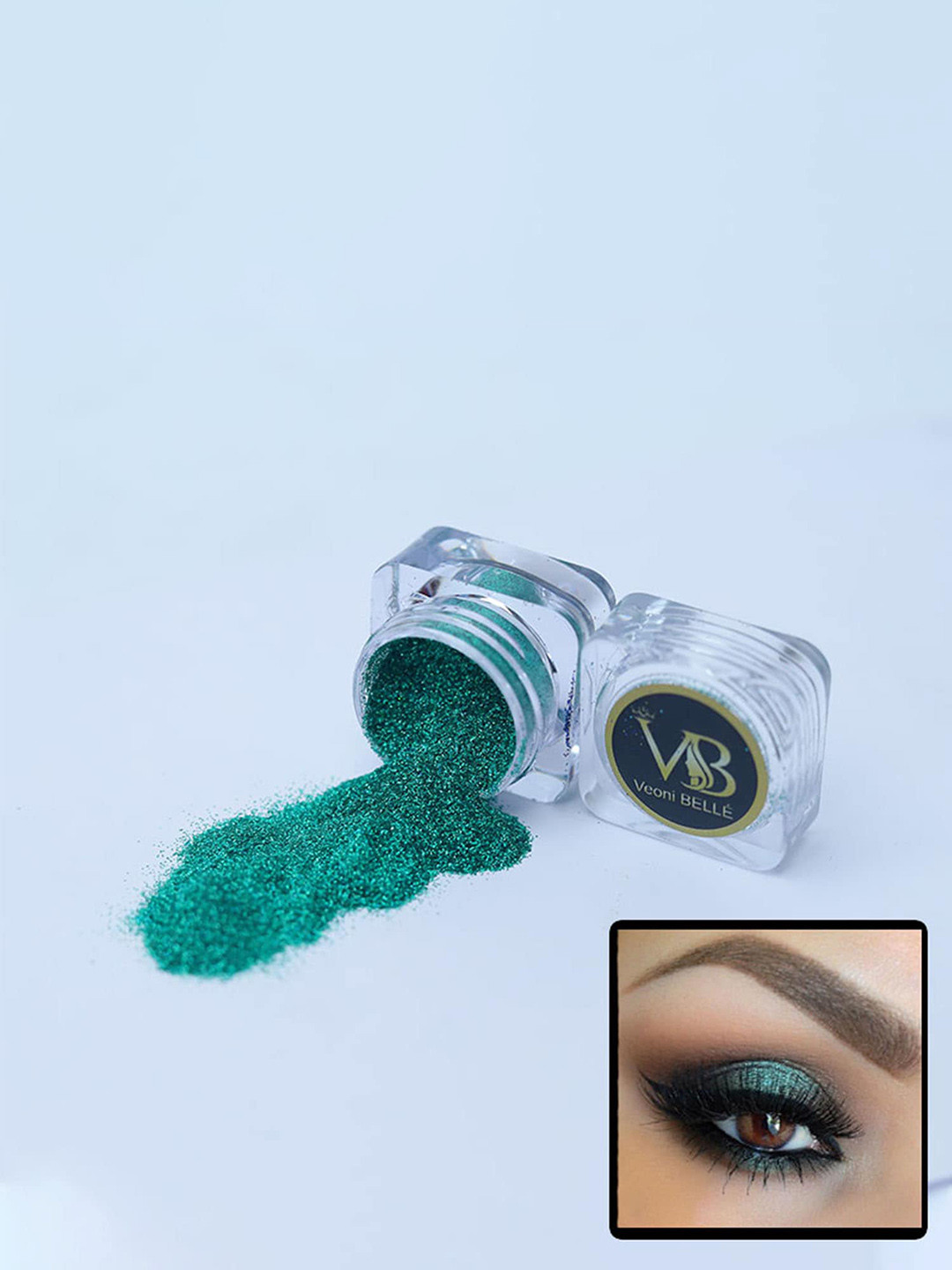 

Veoni BELLE Professional Cosmetics Pigment Loose Powder Eyeshadow, Green