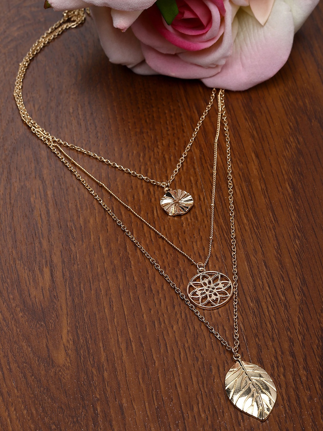 

KARATCART Gold-Plated Layered Chain