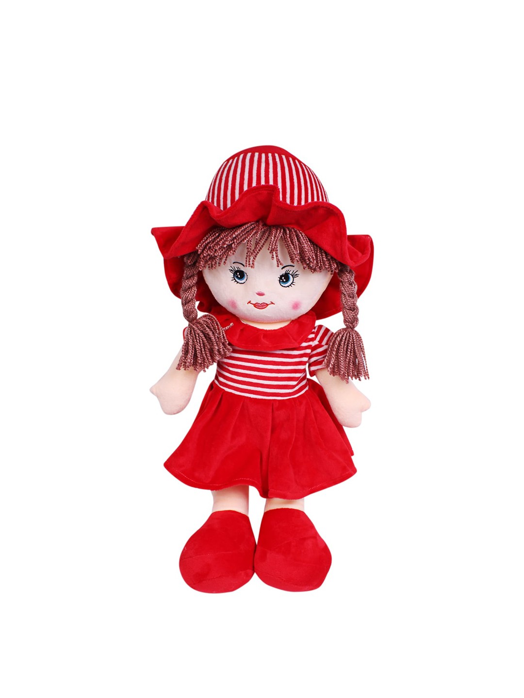 

DukieKooky Kids Plush Soft Doll, Red