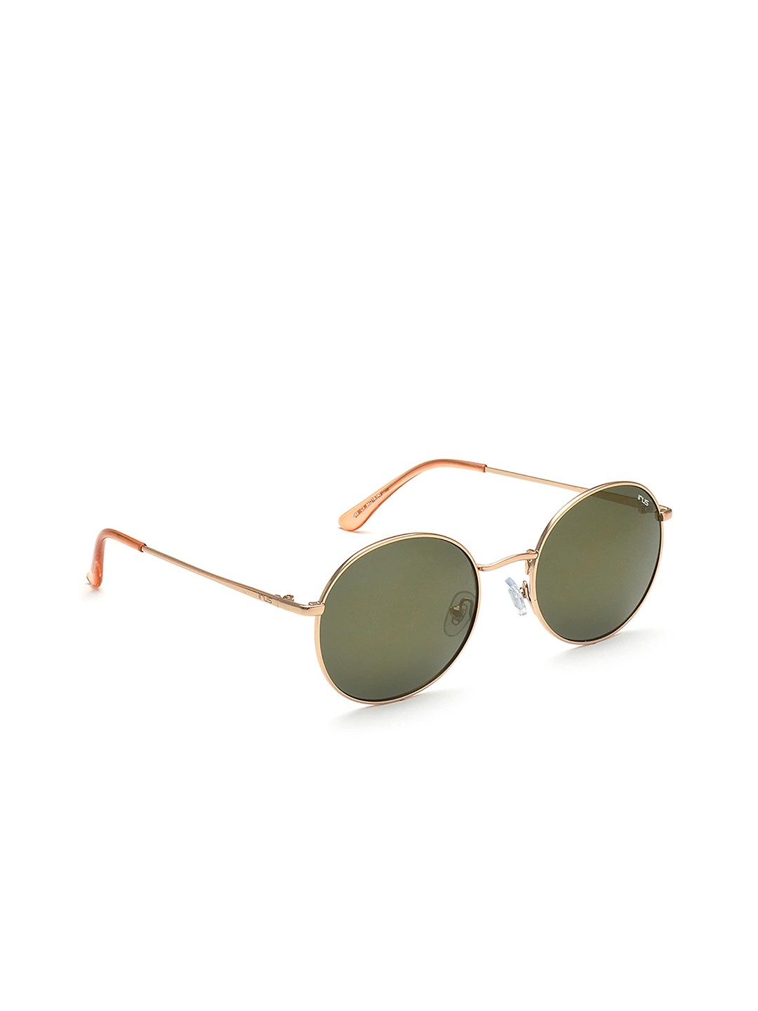 

irus Unisex Round Sunglasses with UV Protected Lens IRS1068C4SG, Green