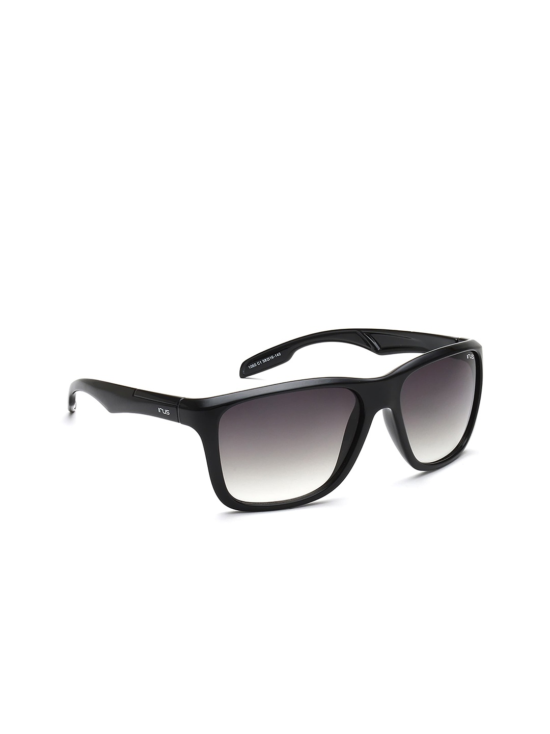 

irus Men Square Sunglasses with UV Protected Lens IRS1060C1SG, Grey
