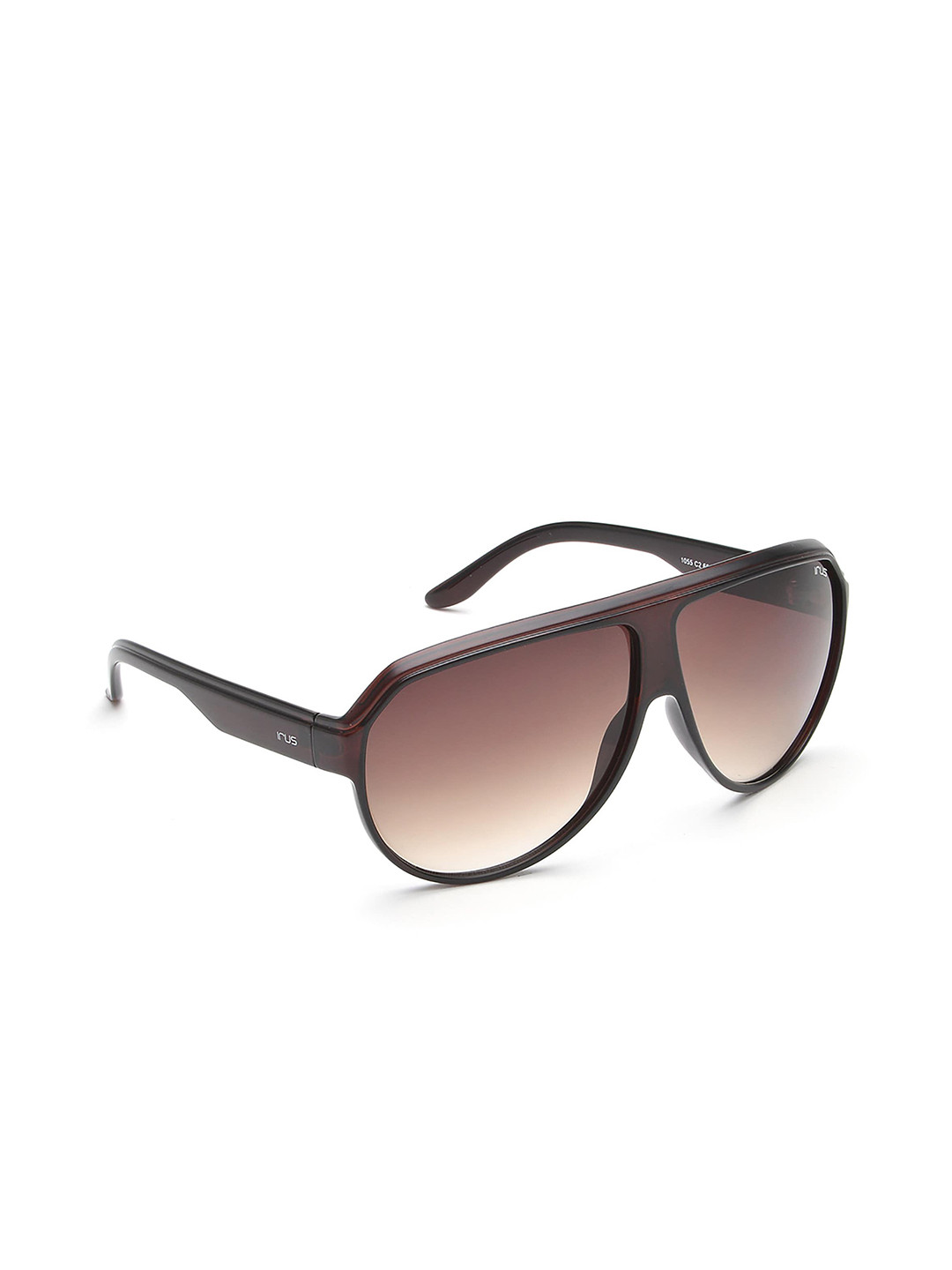 

irus Men Aviator UV Protected Lens Sunglasses IRS1055C2SG, Brown