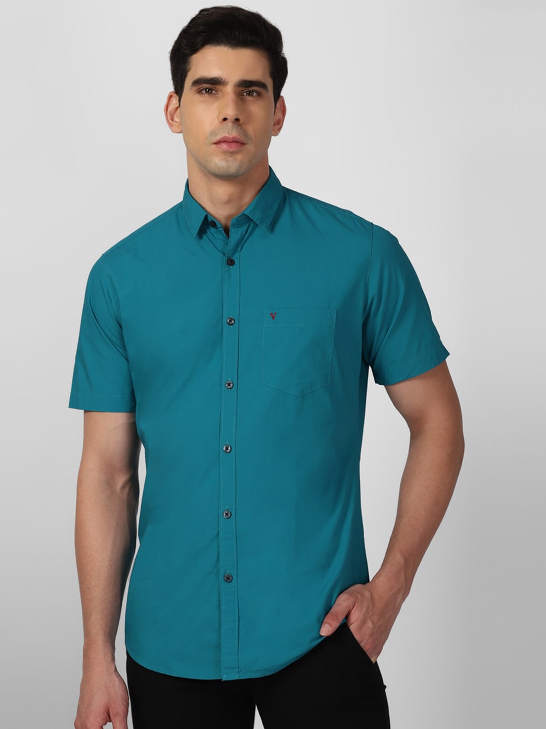 

Van Heusen Sport Slim Fit Casual Shirt, Blue