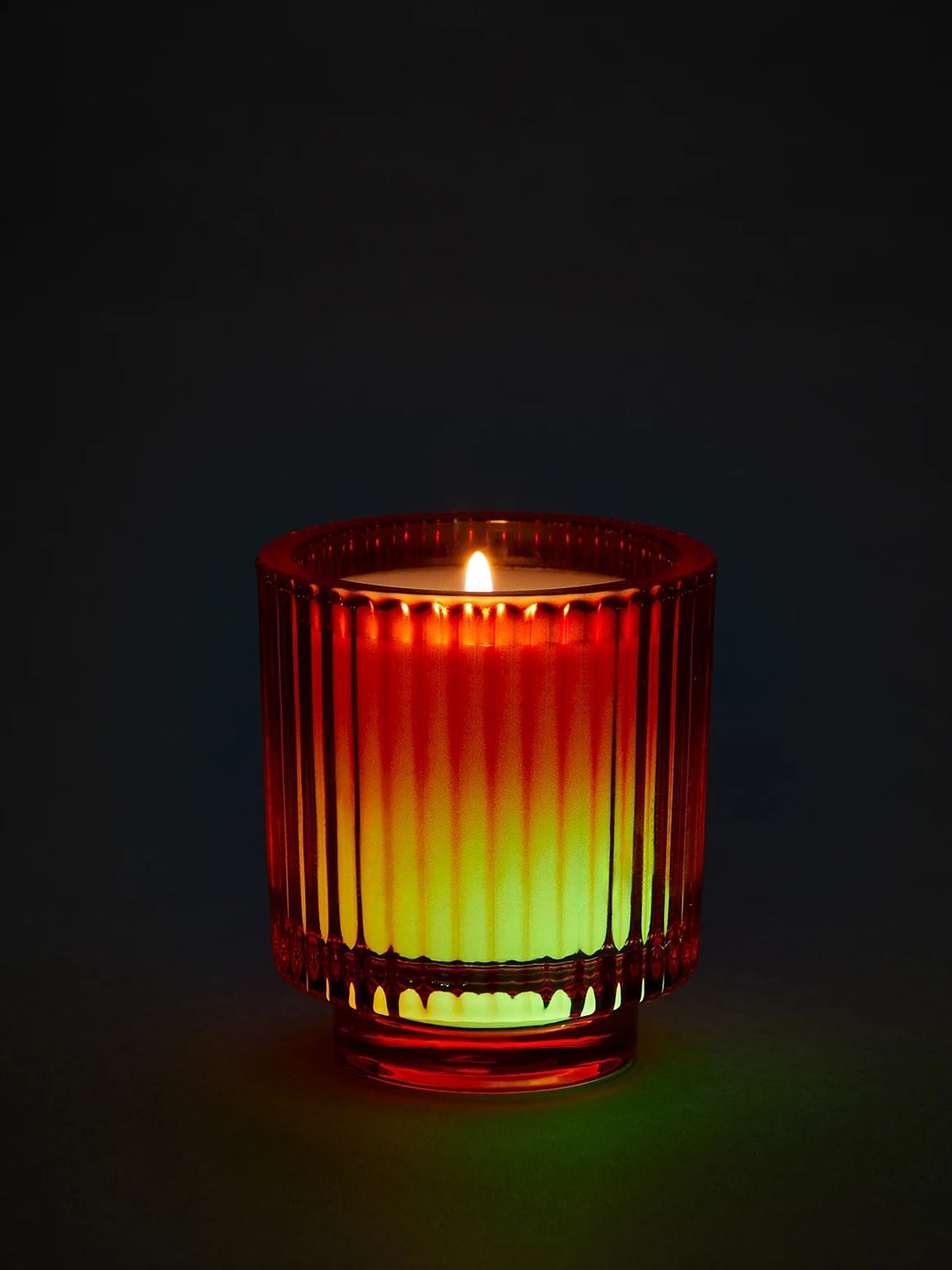 

Marks & Spencer White & Yellow Textured LED Candle