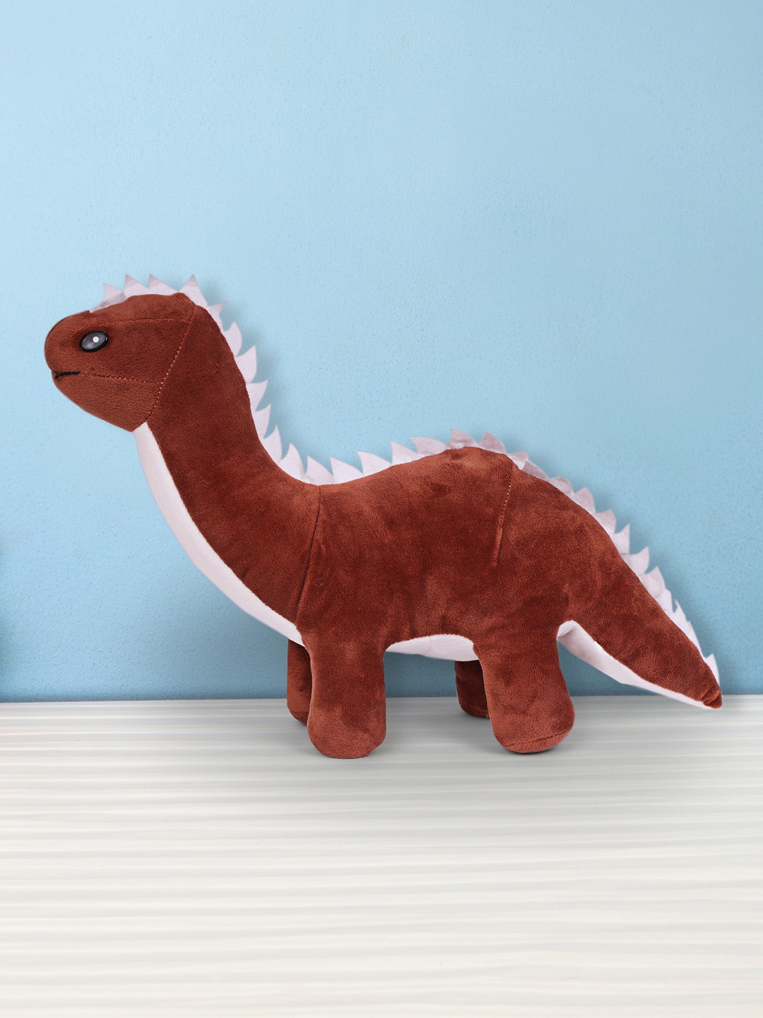 

DukieKooky Kids Dinosaur Plush Soft Toy, Brown