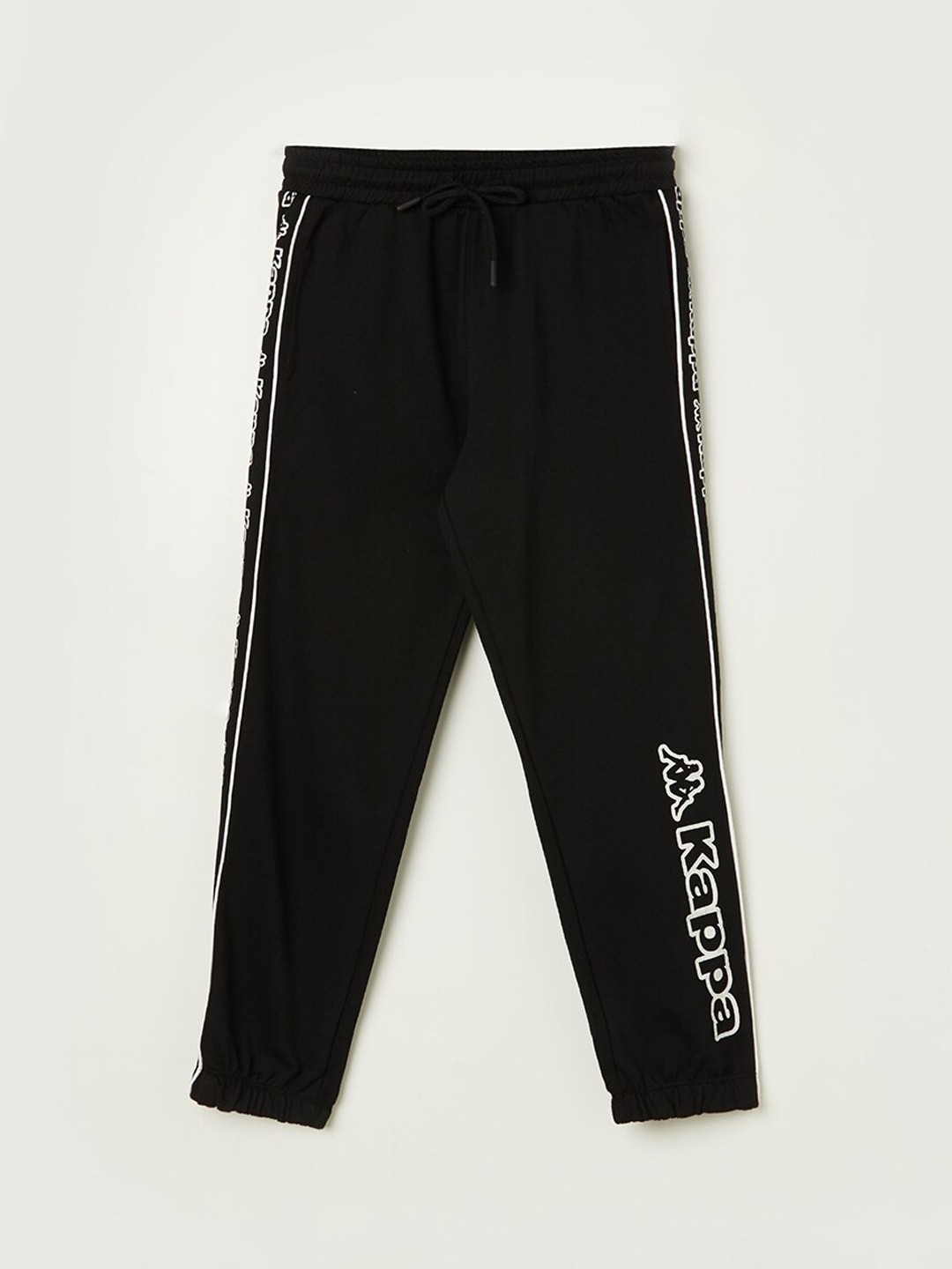 

Kappa Girls Regular Fit Cotton Joggers Track Pants, Black