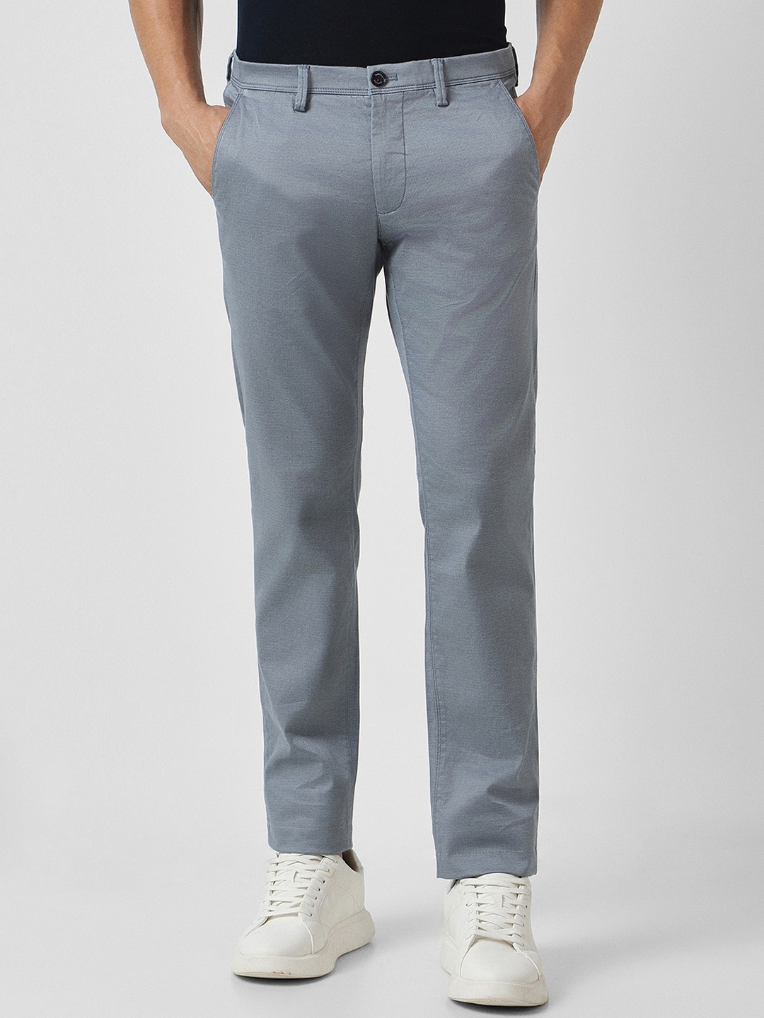 

Van Heusen Sport Men Slim Fit Chinos Trousers, Blue