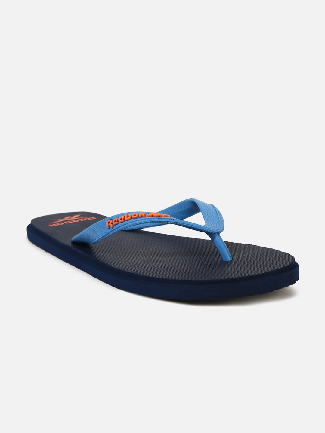 

Reebok Men Insignia Thong Flip-Flops, Navy blue