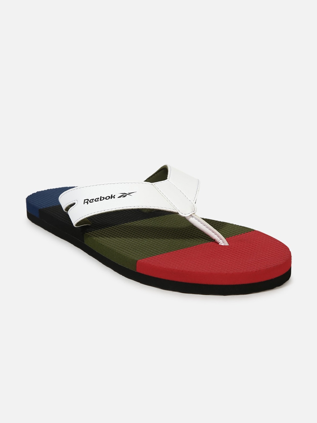 

Reebok Men New Jk Thong Flip-Flops, White