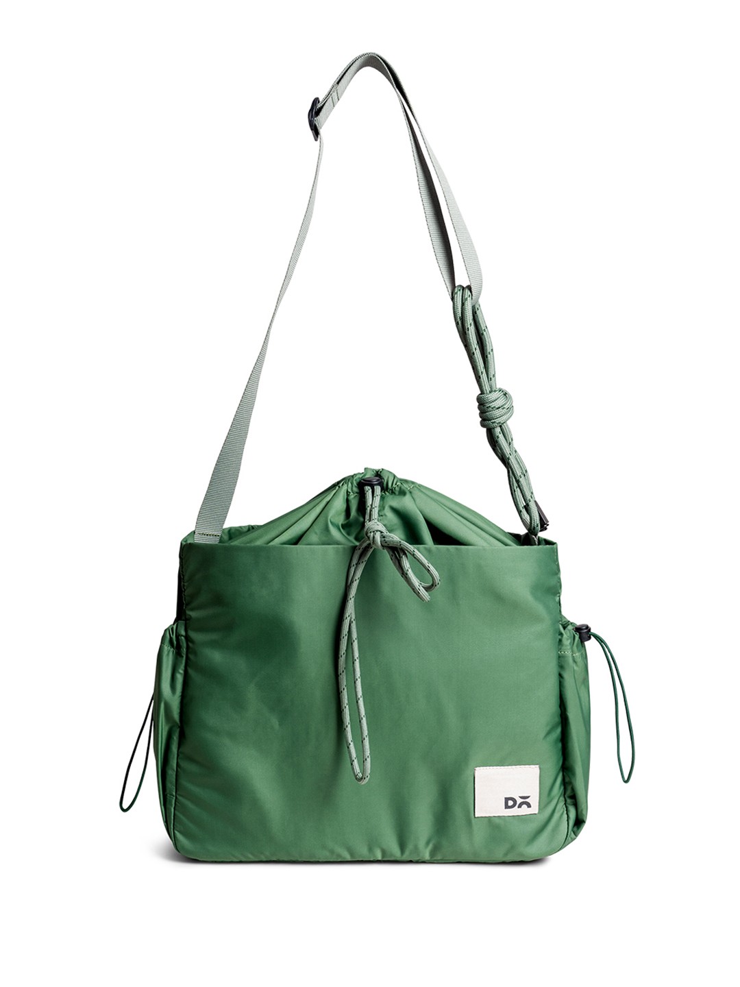 

DailyObjects Structured Crossbody Sling Bag, Green