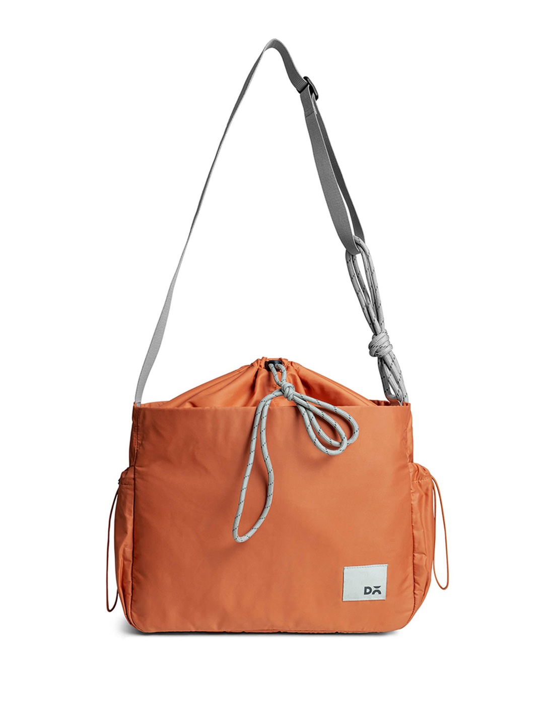 

DailyObjects Structured Crossbody Sling Bag, Orange