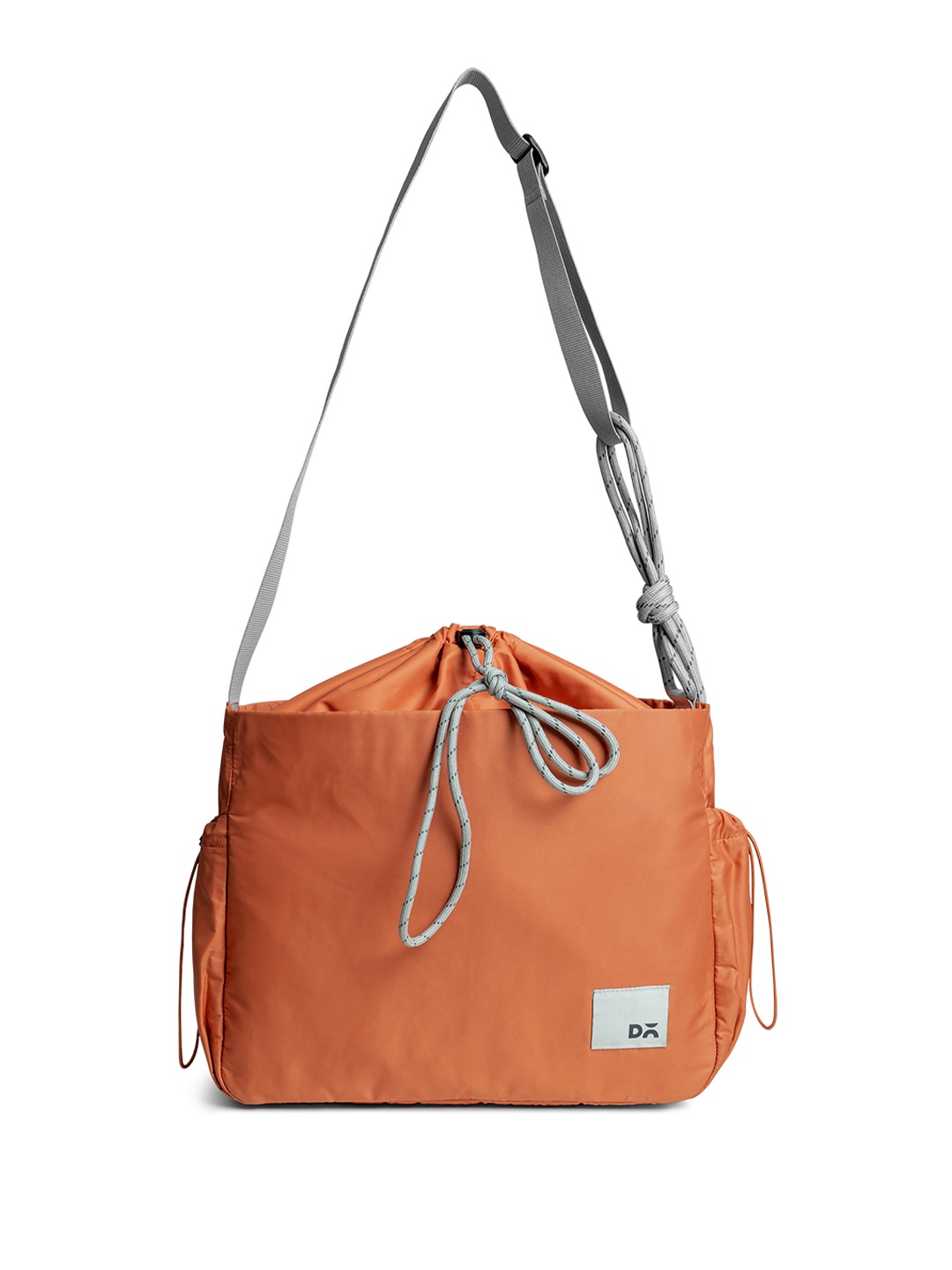 

DailyObjects Structured Crossbody Sling Bag, Orange