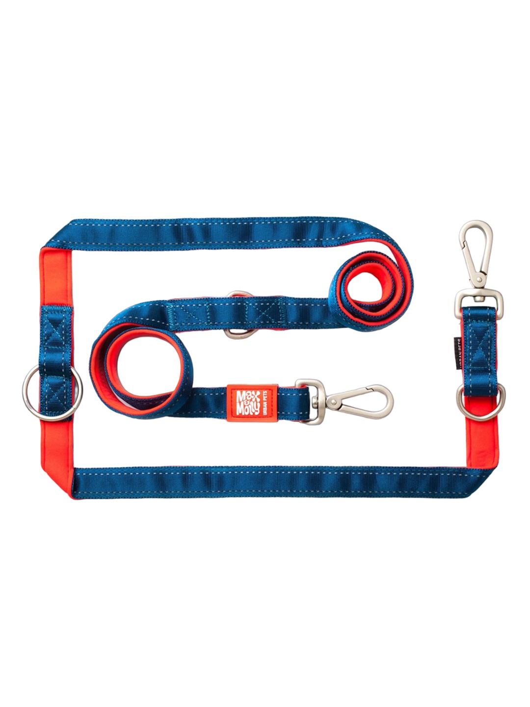 

Max & Molly Self Design Dog Training Leash, Red