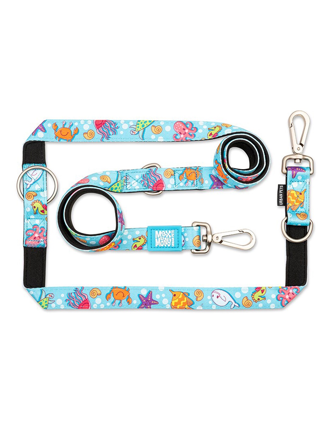 

Max & Molly Self Design Dog Training Leash, Blue