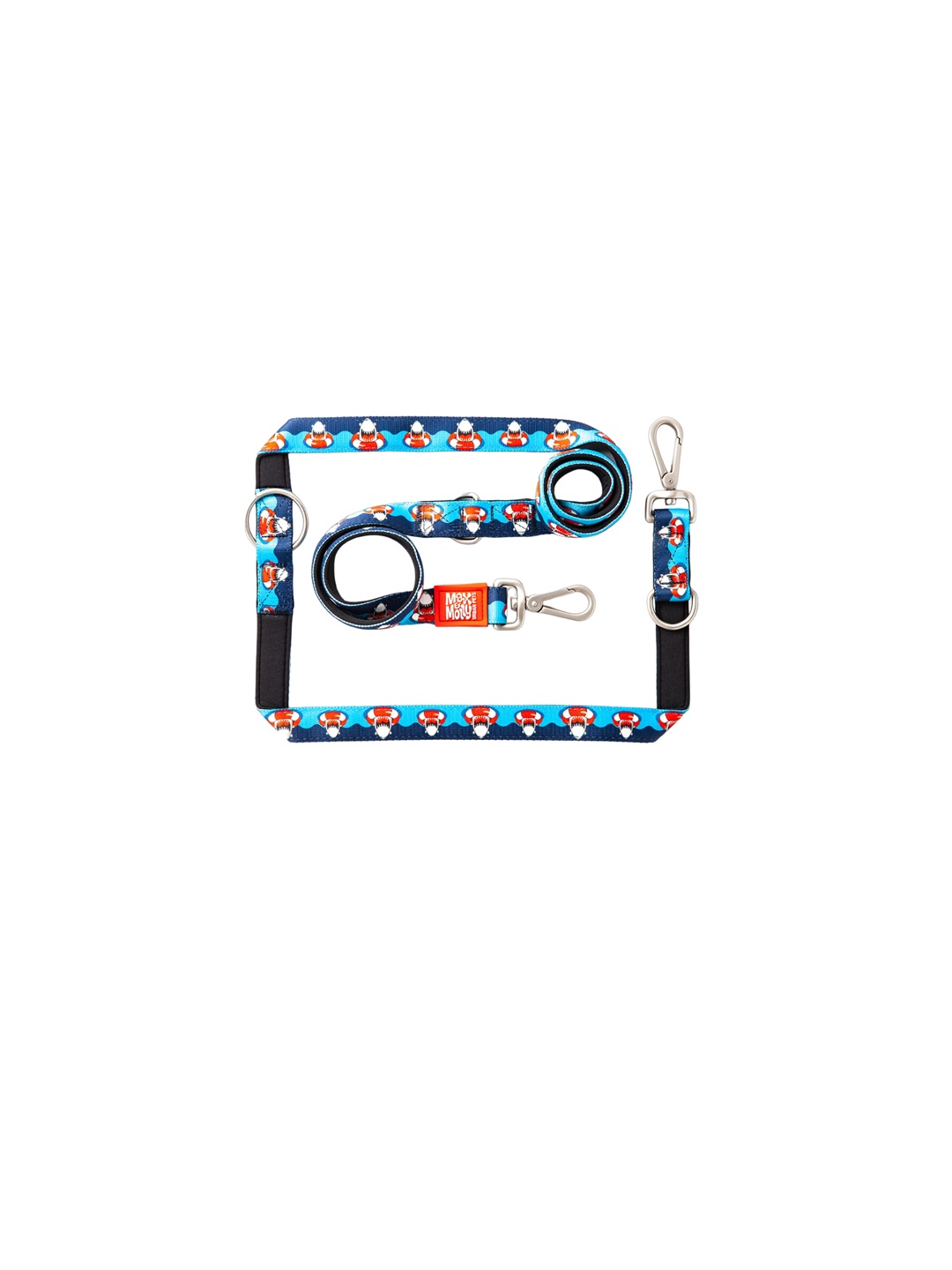 

Max & Molly Printed Dog Training Leash, Blue