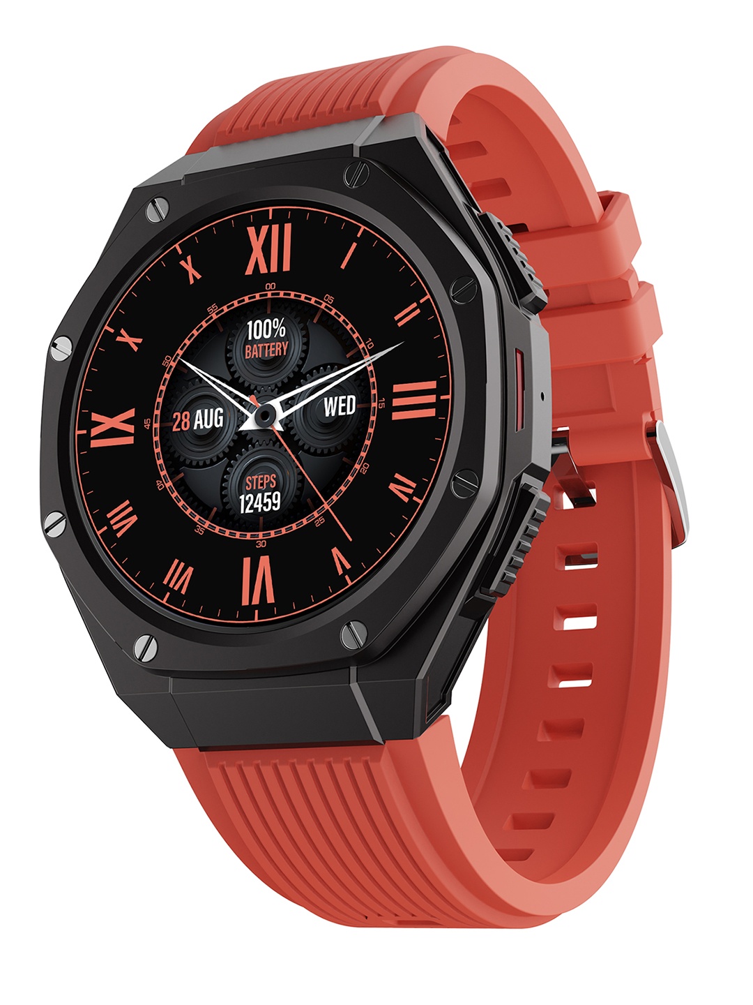 

boAt Enigma X600 Smartwatch with 1.43" Amoled Display, Orange