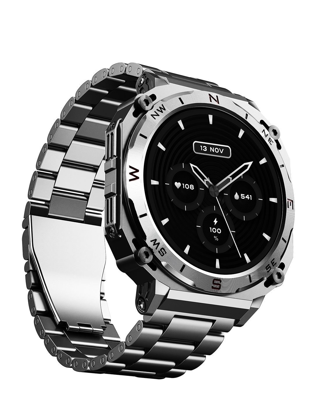 

boAt Enigma X500 Smartwatch with 1.43" Amoled Display, Black