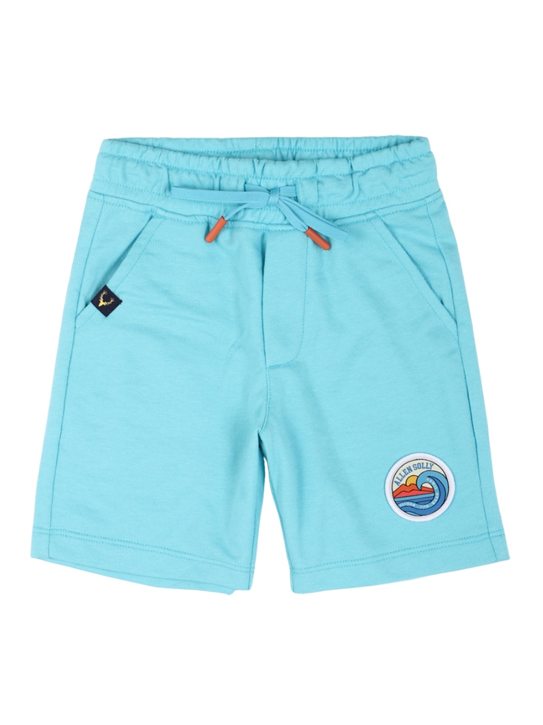 

Allen Solly Junior Boys Mid-Rise Shorts, Blue