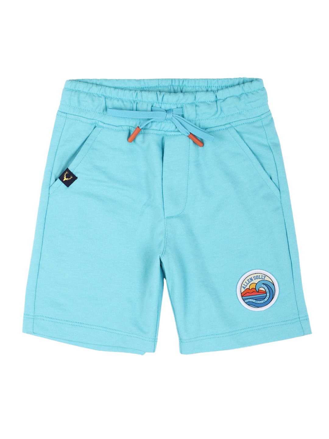 

Allen Solly Junior Boys Mid-Rise Shorts, Blue