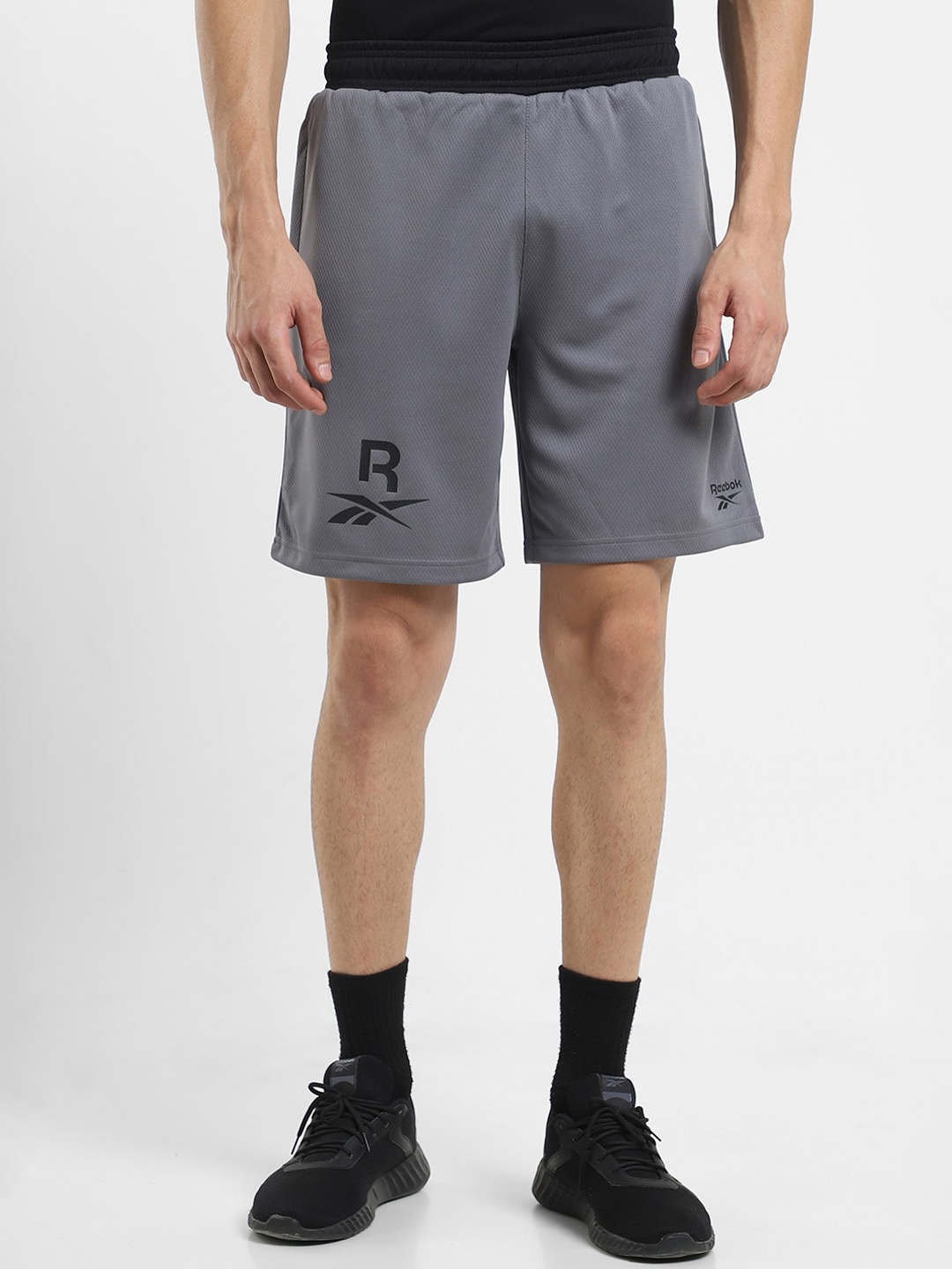 

Reebok Men Speed Wick Sp Sports Shorts, Grey