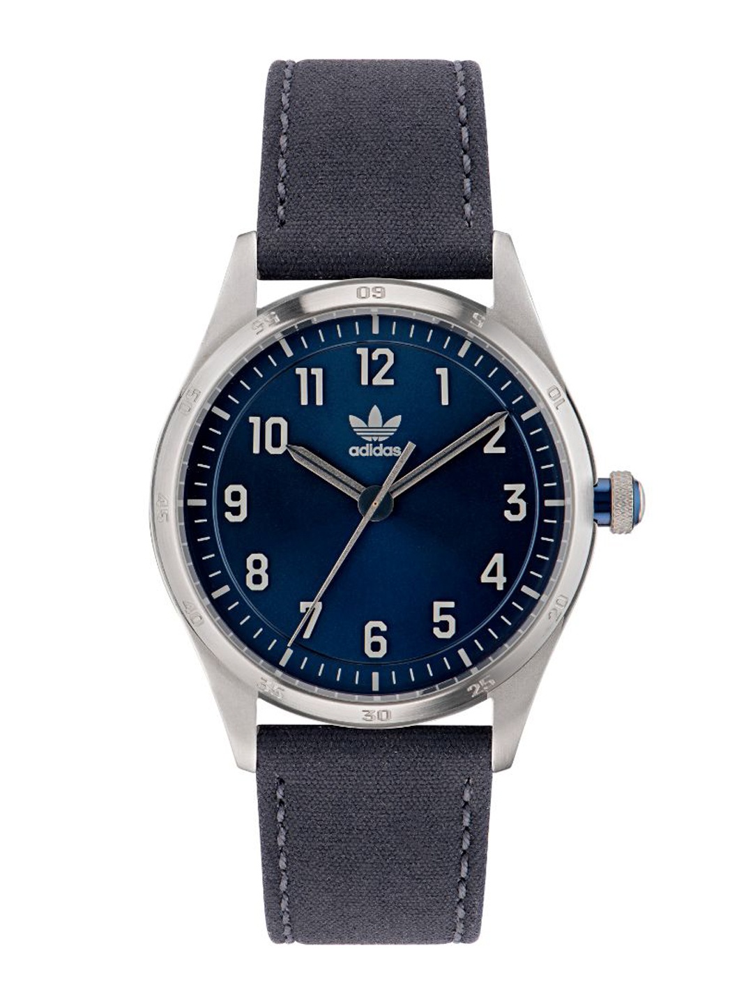 

ADIDAS Originals Unisex Brass Printed Dial & Straps Analogue Watch AOSY23038, Blue
