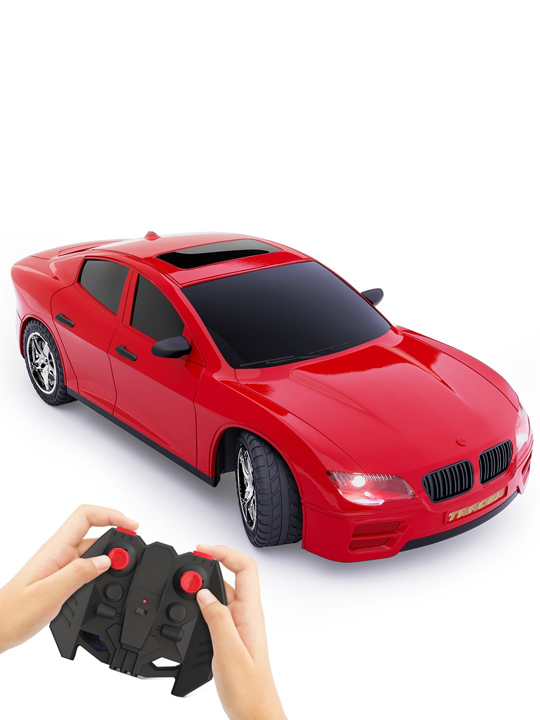 

Mirana Kids Tracer C-Type USB Rechargeable Remote Controlled Racing Car, Red
