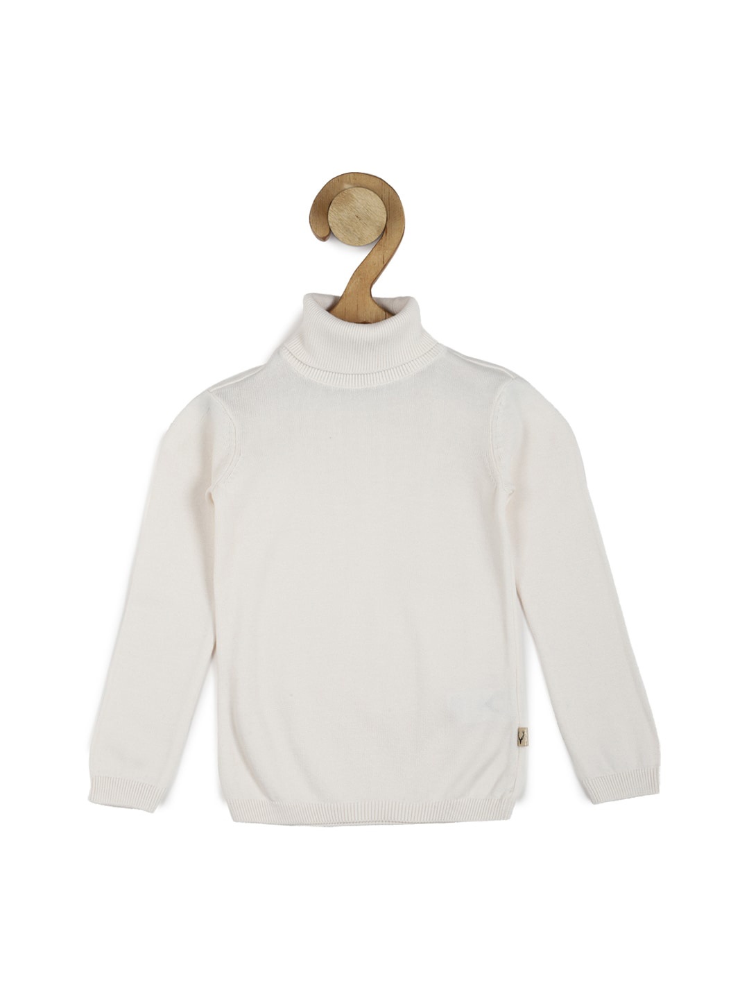 

Allen Solly Junior Girls Turtle Neck Long Sleeve Pullover Sweaters, White
