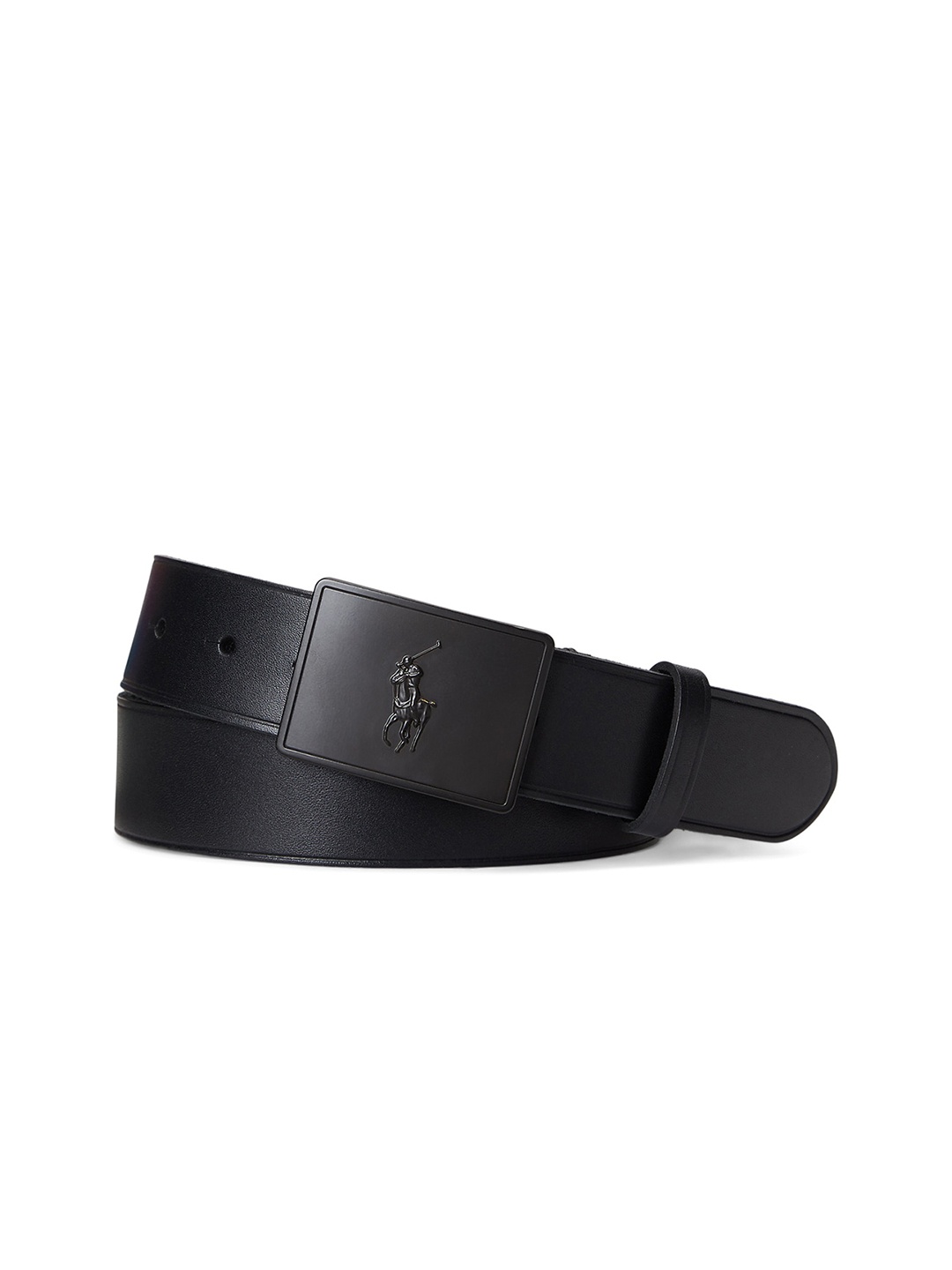 

Polo Ralph Lauren Men Leather Belt, Black