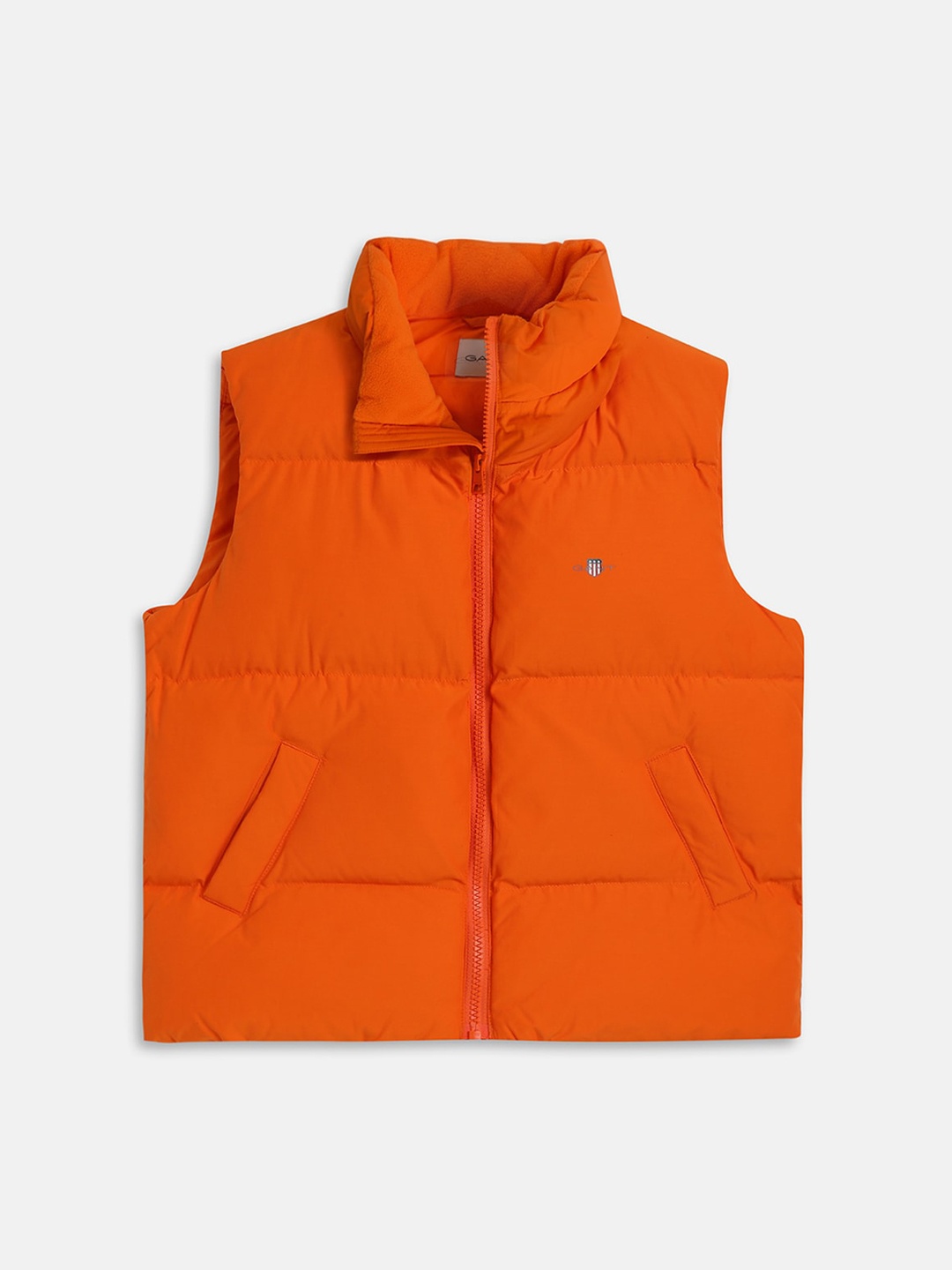 

GANT Boys Mock Collar Crop Padded Jacket, Orange