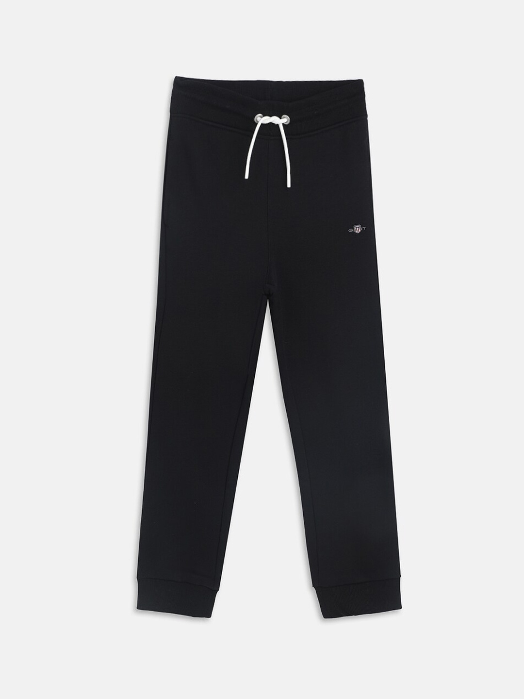 

GANT Boys Regular Fit Mid-Rise Side Pockets Joggers, Black