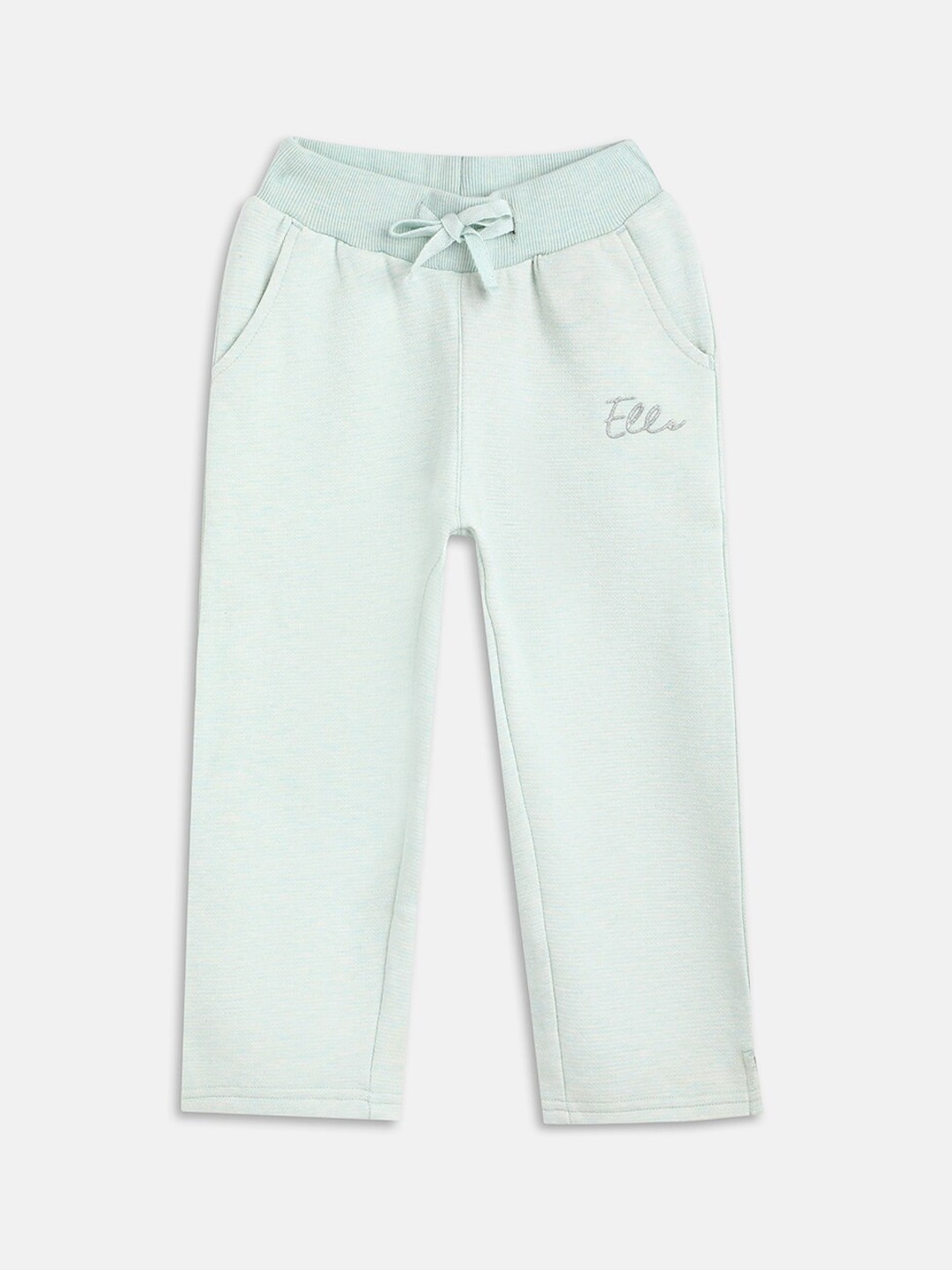 

ELLE Girls Straight Fit Regular Track Pants, Green