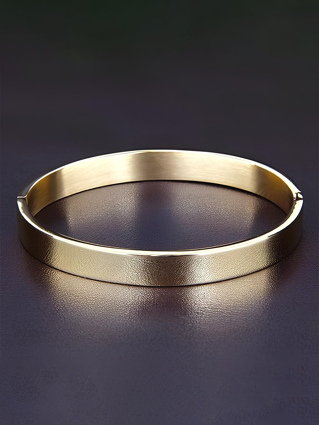 

KARISHMA KREATIONS Gold-Plated Kada Bracelet