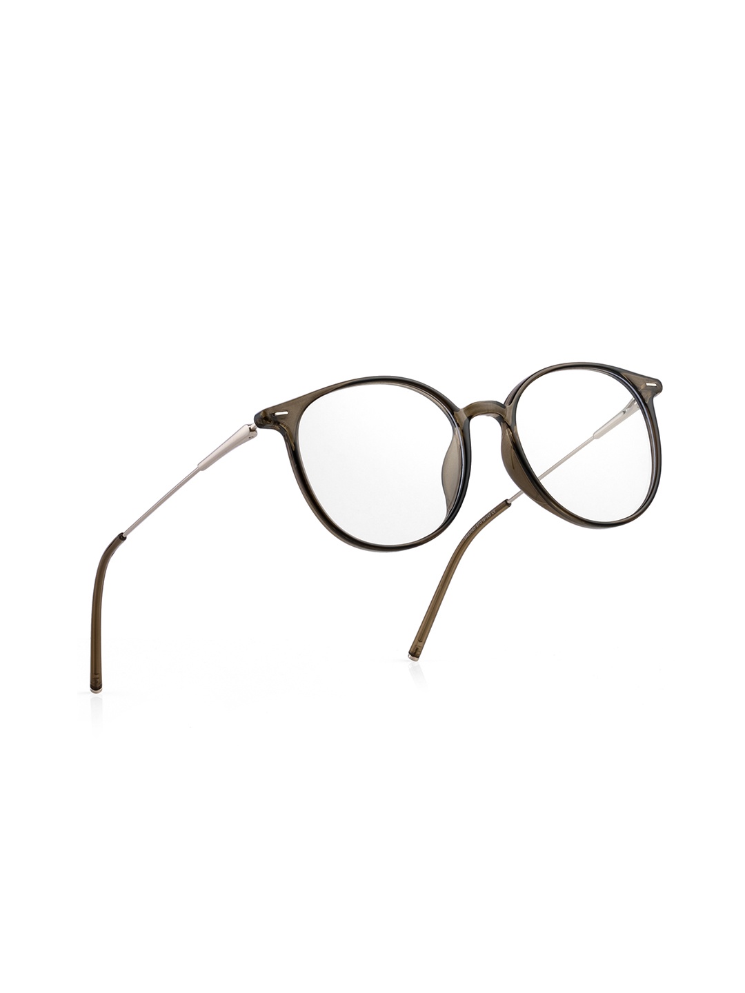 

ROYAL SON Unisex Full Rim Round Frames, Green
