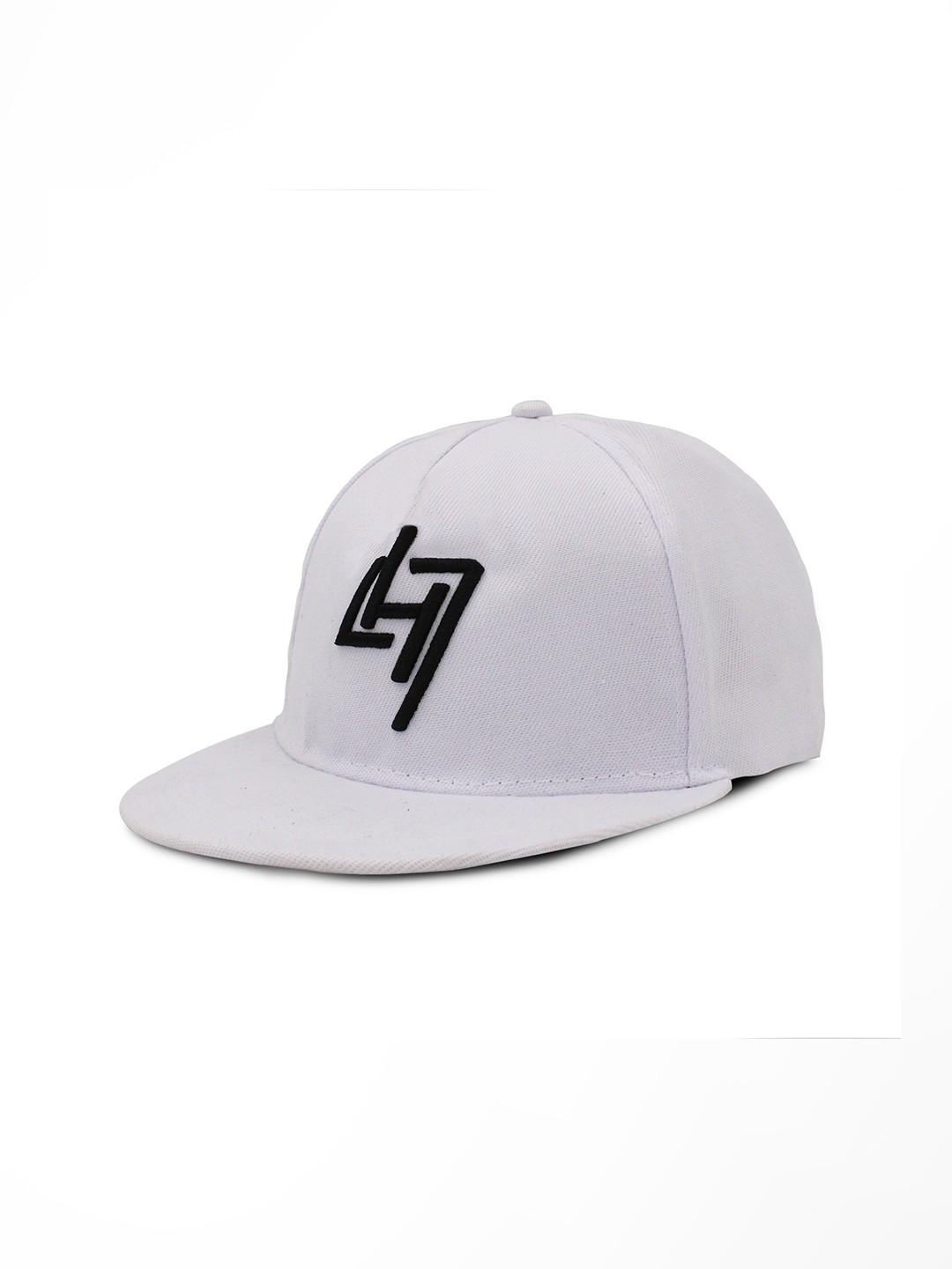 

JENNA Men Embroidered Baseball Cap, White