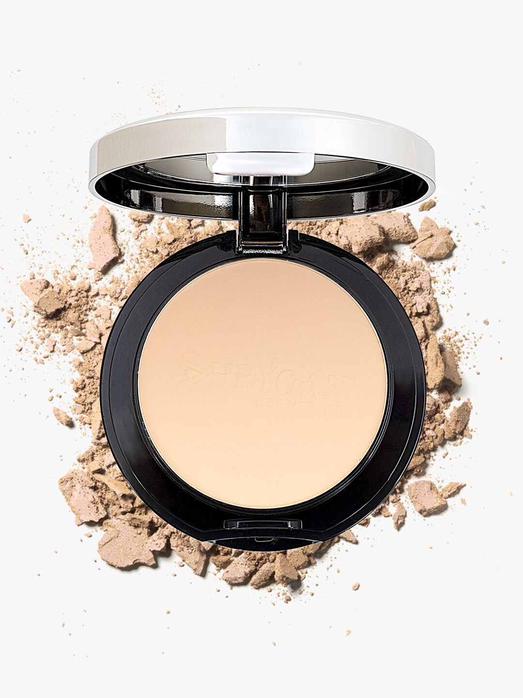 

SHRYOAN 2-In-1 Oil Control Micro Fine Lightweight Compact Powder - Natural 04, Beige