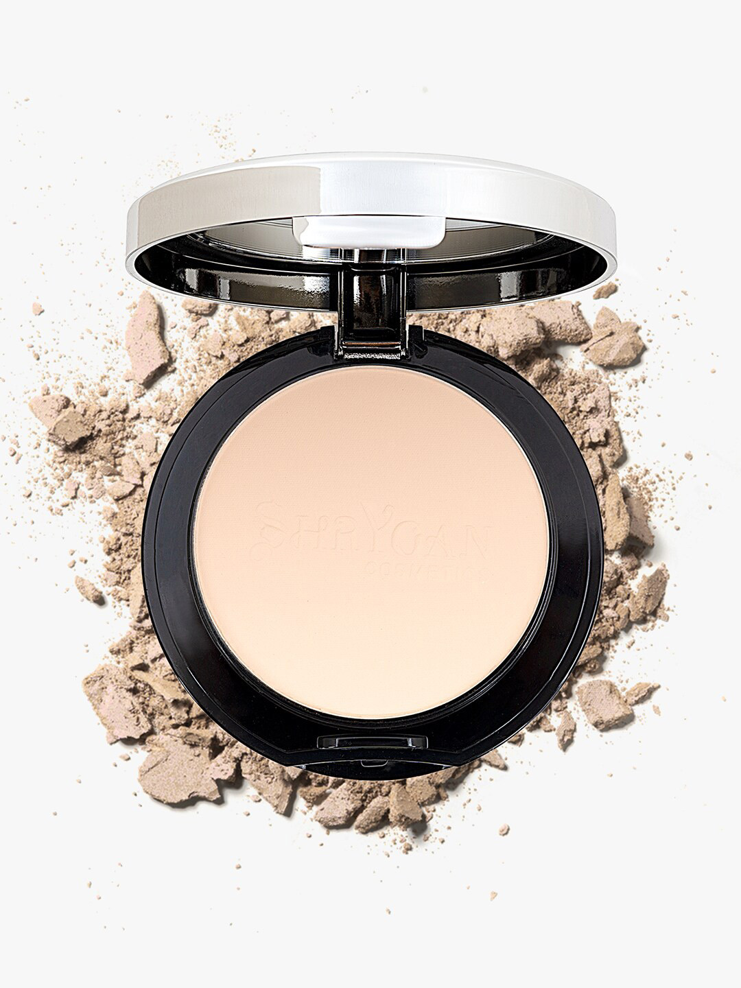 

SHRYOAN 2-In-1 Oil Control Micro Fine Lightweight Compact Powder - Ivory 03, Beige