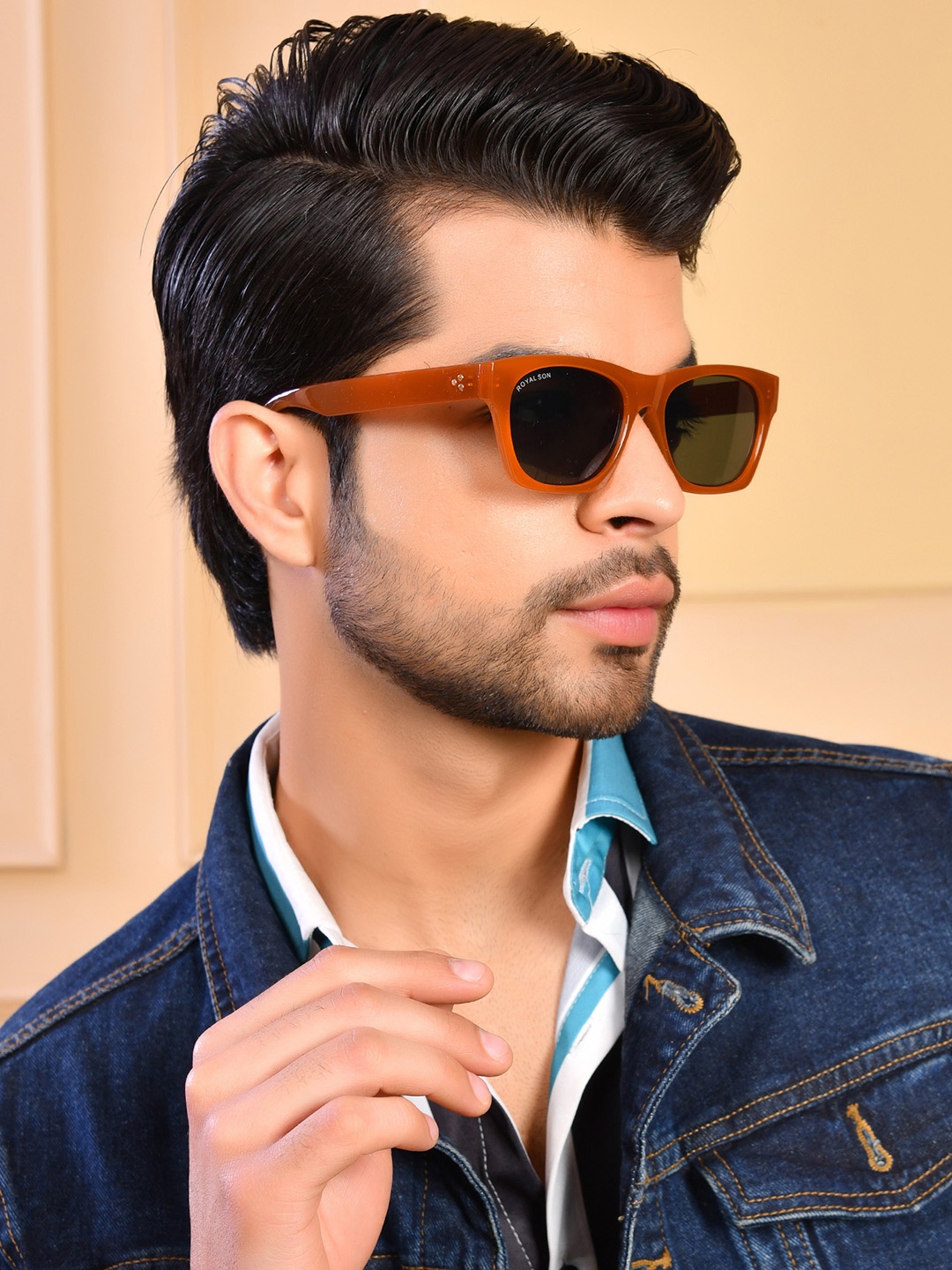 

ROYAL SON Women Wayfarer Sunglasses With UV Protected Lens, Black