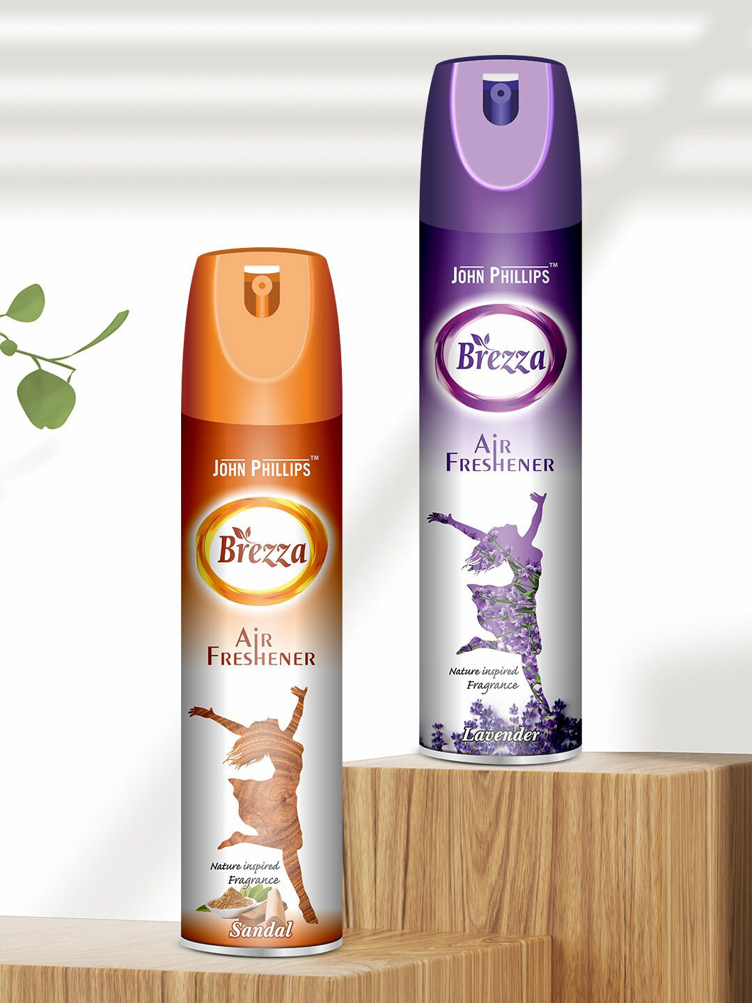 

JOHN PHILLIPS Orange & Lavender 2 Pcs Sandal & Lavender Room Air Freshener 234 ml Each