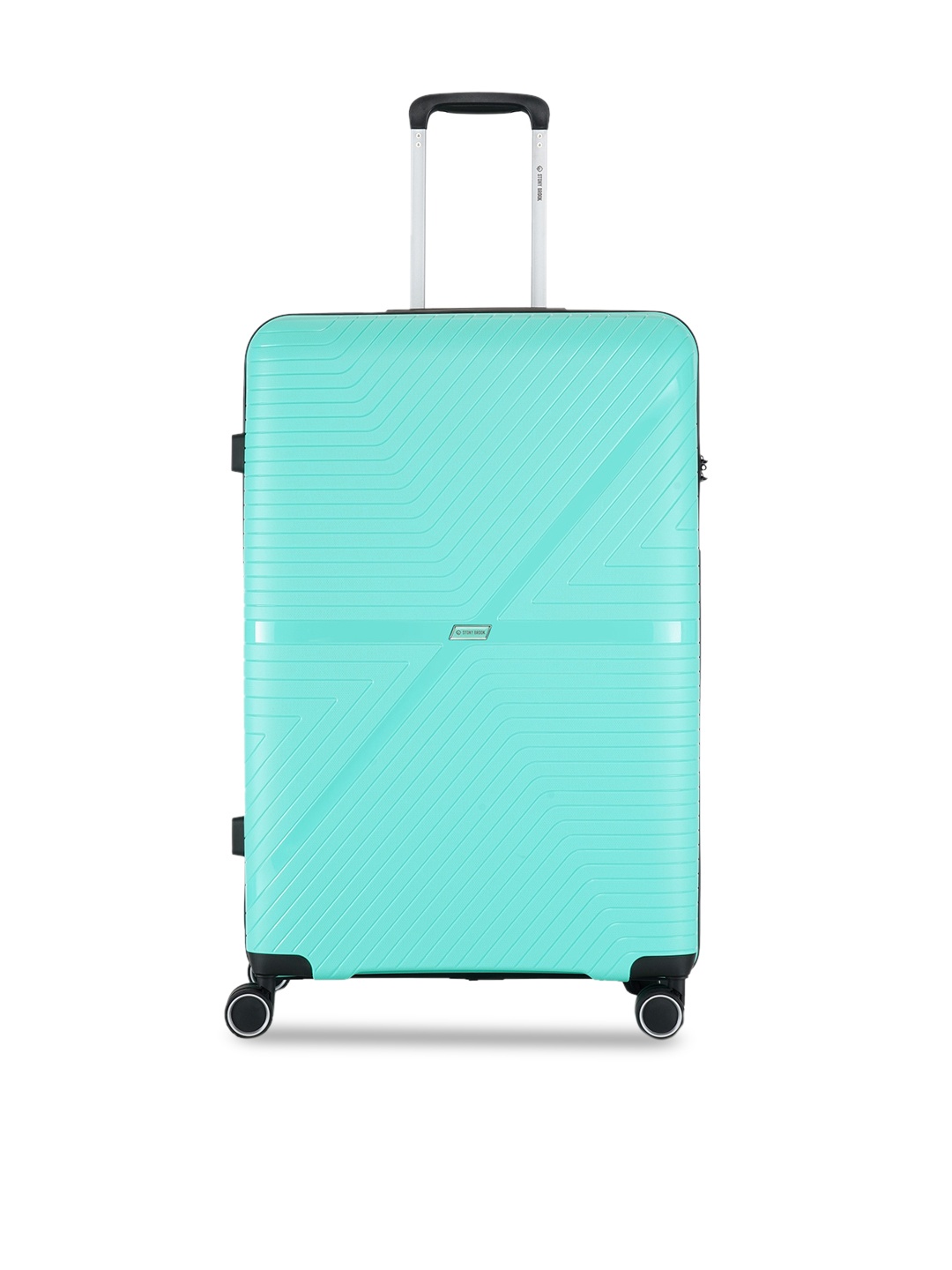 

Stony Brook by Nasher Miles Axis Polypropylene Hard Sided Large Trolley Suitcase 75cm, Blue